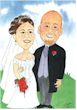 wedding caricature